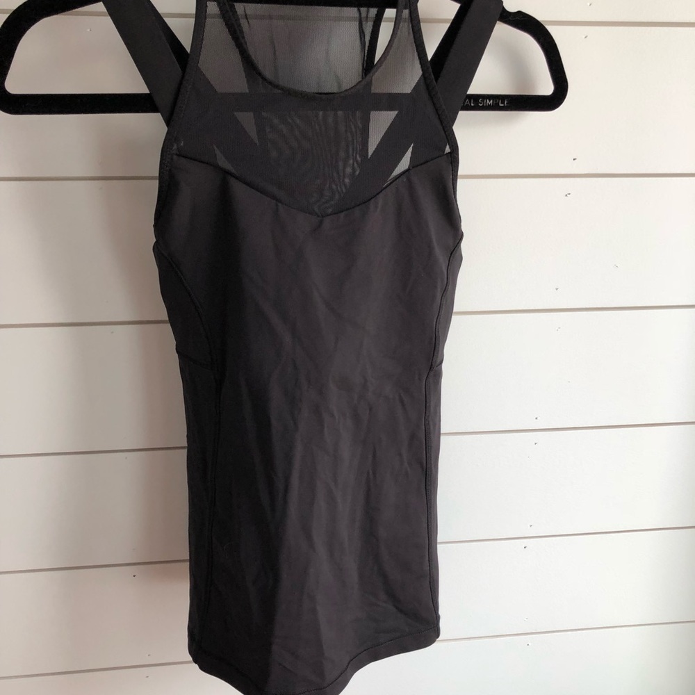 Black Lululemon Athletica Tank